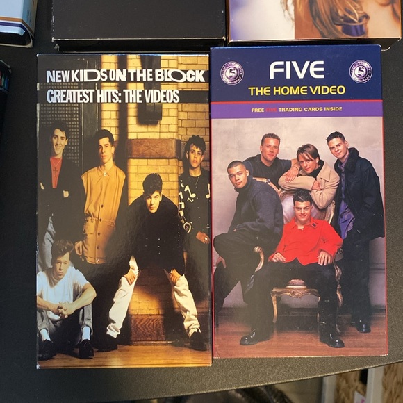 9 Boyband VHS Tapes - NKOTB, BSB, NSync, Five - Picture 2 of 6